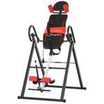 Soozier Adjustable Inversion Table, Folding Inversion Machine with Safety Belt, Waist Pad, 20°/40°/60° Handstand Stretcher Machine for Stress Relief and Fitness