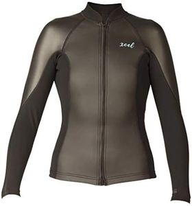 Xcel Womens Axis Smoothskin Long Sleeve Front Zip 2/1mm Wetsuit Top