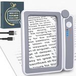 Magnifying Glass With Light Reading