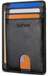 Buffway Slim Minimalist Front Pocke