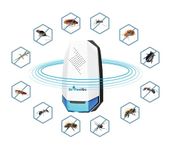 Go Well Ultrasonic Electric Pest Repellent Machine to Repel Mosquito, Lizard, Rat, Cockroach, Home Pest for Reject Ants for Reject Insect Mosquito Killer (PACK OF 2)