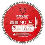 FOXBC 10-Inch Saw Blade 80-Tooth TC