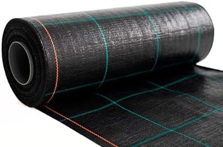 EraGreen reißfeste Unkrautfolie 20m x 0,5m | UV-Stabil und wasserdurchlässig | Bodengewebe 100g/m² | Gewebefolie | Gartenfolie | Unkrautvlies | Gartenvlies