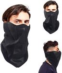 Omenex Balaclavas,Windproof Adjustable Stable Earloop Half Face Mask Neck Gaiter,Breathable Area for Snowboard Ski Camping Motorcycle Cycling Bike Hiking Skateboard Skull(Long Neck Style)