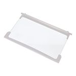 sparefixd Fridge Freezer Glass Shelf & White Edge Trims to Fit Whirlpool