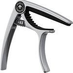 Guitar Capo Deluxe for Acoustic Guitars, Ukulele, Banjo, Mandolin, Bass - Made of Premium Quality Zinc Alloy for 6 & 12 String Instruments - Luxury Accessories by Nordic Essentials