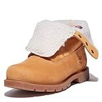 Timberland Womens Warm Lined Fashion Boot, Wheat, 7 US