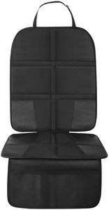 Rovtop Baby Car Seat Protector, Anti-slip Car Seat Protector for Child Seats with Mesh Storage Bag, Waterproof Car Seat Cover Toddler Universal Size for Infant and Toddler Car Seats