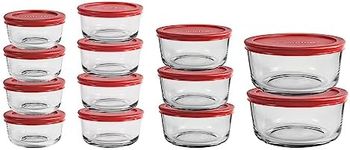 Anchor Hocking 26 Piece Glass Stora