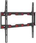 Barkan Drywall No-Drill Fixed TV Wall Mount, 19-65 Inch Size, Black