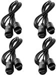 JINHOABF N64 Controller Extension Cable for Nintendo N64 64 Controller- 6Ft(4 Pack)