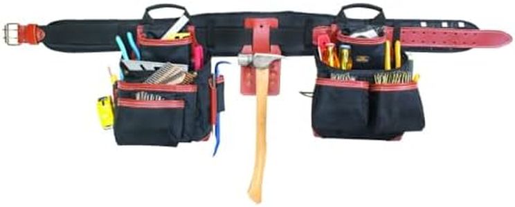 CLC Custom LeatherCraft 51452 4 Piece Top Of The Line Pro Framer's Tool Belt