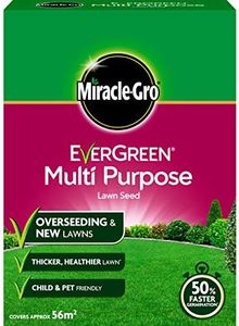 Miracle-Gro EverGreen Multi Purpose Lawn Seed 1.6 kg - 56 m2, White