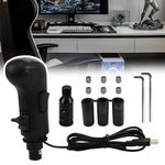 RULLINE USB Truck Simulator Shifter - Compatible with Logitech G29/G27/G25/G920, Thrustmaster TH8A, Fanatec SQ - Gearshift Knob for ATS & ETS2 Games - PC Sim Racing Shifter