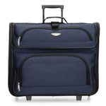 Travel Select Amsterdam Expandable Rolling Upright Luggage, Navy, Garment Bag, Navy, Garment Bag, Amsterdam Expandable Rolling Upright Luggage