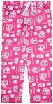 Bioworld My Melody Strawberry Milk Cartons and Juice Boxes Women's Sleep Pajama Pants-Large