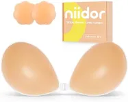 Niidor Adhesive Bra, Silicone Reusa