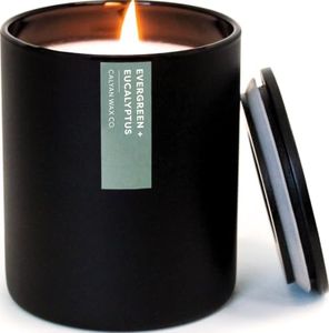 Calyan Wax Co. Evergreen & Eucalyptus Scented Candle - 75 Hour Burn