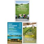 Oliver Burkeman Collection 3 Books Set (The Antidote, Four Thousand Weeks, Help)