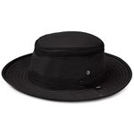 Tilley Airflo Snap-Up Hat - Black/Black 7 7/8, Black/Black, 7 7/8