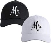 Matching Mr. & Mrs. Baseball Caps, 