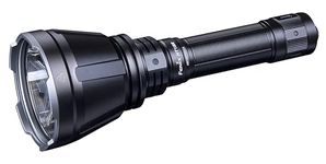 fenix HT18R, Rechargeable Ultra Bright Long Range LED Torch | 2800 Lumens | 1.1 km | 42 Hrs Max | Tactical Dual Tail Switches | Instant Strobe | Red & Green Filters Included | IP68