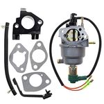 Carbhub 69671 Carburetor for Harbor Freight Predator 69671 68530 68525 13HP 420CC Manual Choke 7000 8750W Generator Champion Power Equipment 6000 7000W 389CC Gasoline Generator 40023 - Predator 69671