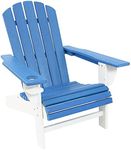 Sunnydaze All-Weather Blue/White Ou