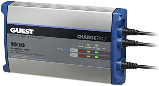 Guest 2720A Guest On-Board Battery Charger 20A / 12/24V; 2 Bank; 120V Input
