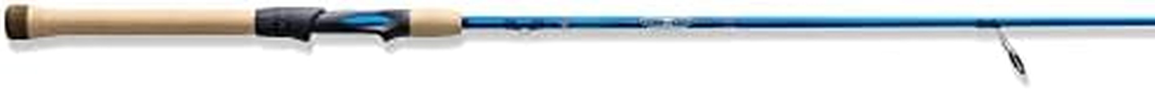 St. Croix Rods Legend Tournament Inshore Spinning Fishing Rod, ITLS711MHF, Belize Blue Metallic