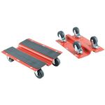 KASTFORCE KF2018 Utility Dolly Kit of Pair 8 inch x 10 inch Steel Dollies, Snowmobile Dolly, Panel Dolly, Material Mover