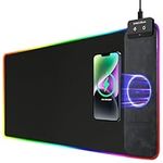RGB Gaming Mouse Pad with Wireless 