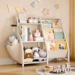 HAVLOTII Kids Bookshelf and Toy Org