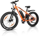 VARUN Electric Bikes for Adults, 26''* 4.0 Fat Tire Electric Mountain Bike with 48V/13Ah Lithium Battery, LCD Display with 5-PAS, E-fatbike with 3 Riding Mode, Mileage 110KM
