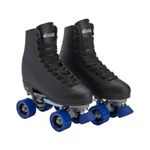 CHICAGO Skates Premium Black Quad Roller Skates for Boys and Men Beginners Classic Adjustable High-Top Design for Indoor or Outdoor Skates and Roller Derby