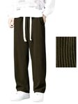 GRECIILOOKS Regular Fit Track Pant for Men. (Gl-Tp-1031-Xl-Dark Green)