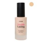 ETUDE HOUSE New Double Lasting Foundation (Tan) SPF35/ PA++| High Coverage Weightless Foundation | 24-Hours Lasting Double Cover | Magnet-Like Adherence without Stickiness | Makeup Base