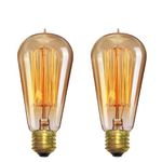 volt light E27 40W Vintage Antique Dimmable Filament Edison Style Light LED Bulbs (Warm White) (16)