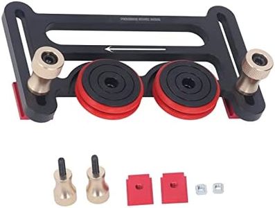 Double Wheel Bearing Stock Roller with Sliding Blocks Table Saw Feeding Guide Roller, Table Saw Accessories, for Woodworking and Tablesaw Woodworking