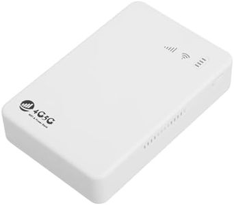 Hotspot Mobile 4G LTE, 5G débloqué, Appareil Hotspot WiFi Mobile Haute Vitesse 300Mbps avec Emplacement pour Carte SIM, Batterie 10 000 MAh, Modem Routeur WiFi Portable pour Voyage