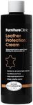 Furniture Clinic Leather Protection Cream | 2-in-1 Leather Conditioner & Waterproofing Protector for Furniture, Shoes, Car Seats & More | Prevent Stains While Nourishing | 8.5oz/ 250ml