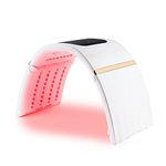 Led Face Mask,7 Colors PDT Machine,Red Light Therapy Lamp for Face & Body,Led Face Light Therapy Mask Beauty,Anti-Aging,Skin Rejuvenation,Firming,Smooth Wrinkle, Brighten,Home & Salon Use