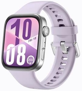 HUAWEI Watch FIT 4 smartwatch, 1.82" Large Display, Up to 10-Day Battery Life, Dual Band GPS, 100+ Sports Modes, Fitness & Health Tracker, Emotional Assistant, Compatible with Android & iOS, Purple