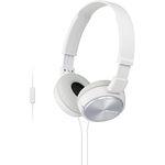 Sony MDR ZX310AP - ZX Series - headphones with mic - full size - white