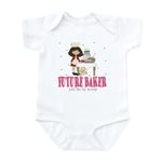 CafePress - Future Baker Like Mommy Baby Infant Bodysuit - Cute Infant Bodysuit Baby Romper