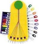 Choose Friendship, My Friendship Bracelet Maker®, 20 Pre-cut Threads - Makes Up to 8 Bracelets (Craft Kit, Kids Jewelry Kit, Gifts for Girls 8-12)