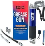 Manual Grease Gun Kit Marine Grease Wheel Bearing Grease or Automotive Grease Guns for 14oz Grease Cartridge Grease Gun Pistol Grip - 14 oz Grease Gun