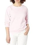 Hanes Women's ecosmart Sweatshirt, Pale Pink, L UK