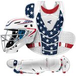 Easton womens Medium - Ages 12-15 Catcher s Equipment Set, STARS & STRIPES, Medium US