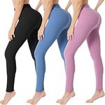 VALANDY Women's Leggings High Waist Tummy Control Gym Leggings Yoga Pants Buttery Soft Elastic Slim Fit Comfort Trousers Tights